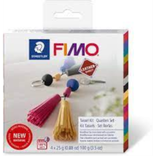 FIMO Leather Effect Keychain Tassel Kit Modelling Clay – FIMO Modeling Clay & Accessories | STAEDTLER