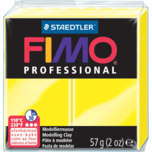 Modelling Clay Fimo Professional Lemon Yellow 57g (2 oz) – FIMO Modeling Clay & Accessories | STAEDTLER