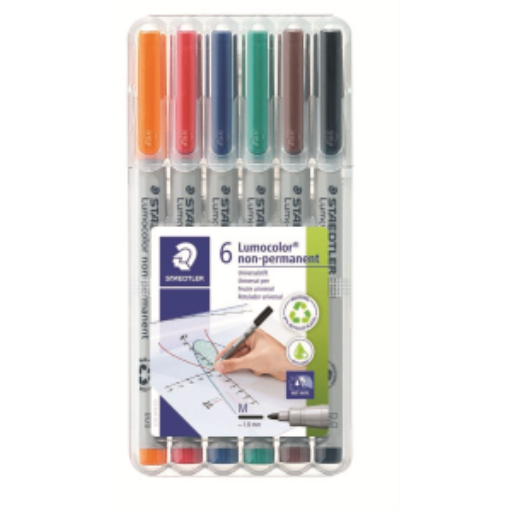 Universal pen Lumocolor non-p M 6pc – General | STAEDTLER
