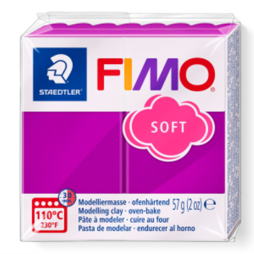Modelling Clay Fimo Soft Purpure 57g (2 oz) – FIMO Modeling Clay & Accessories | STAEDTLER