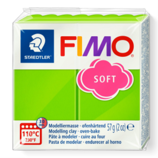 Modelling Clay Fimo Soft Apple Green 57g (2 oz) – FIMO Modeling Clay & Accessories | STAEDTLER