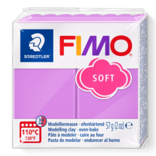 Modelling Clay Fimo Soft Lavender 57g (2 oz) – FIMO Modeling Clay & Accessories | STAEDTLER
