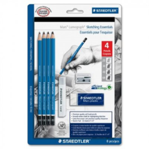 100-BK8-02NA STAEDTLER-Mars Limited LUMOGRAPH SKETCH ESSENTI – Products for Artists | STAEDTLER