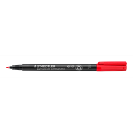 318-2 STAEDTLER-Mars Limited MARKER LUMO.FINE PERM.RED – Markers | STAEDTLER