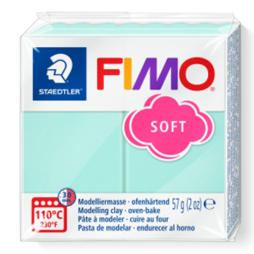 Modelling Clay Fimo Soft Mint 57g (2 oz) – FIMO Modeling Clay & Accessories | STAEDTLER