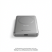 Verbatim Charge 'n' Go 5000mAh Magnetic Wireless Power Bank ? Ultra-Slim 9.6mm, 15W MagSafe Compatible, PD 20W Fast Charging ? Grey (MPN: 32244) – Power Banks | Verbatim