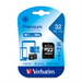 Verbatim 32GB Prem MicroSDHC UHS-I V10 Cls10 Ada – Memory Cards | Verbatim