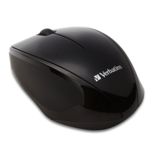 Verbatim Wireless Blue LED Mouse (Black) – Keyboards & Mice | Verbatim