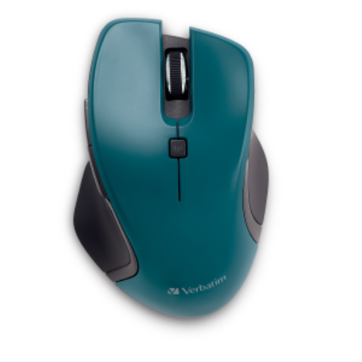 Verbatim USB-C Wireless Blue LED Mouse - Teal – Keyboards & Mice | Verbatim
