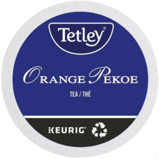 TEA-K CUP TETLEY ORANGE PEKOE 24/BX 24/BX – K-Cups | Keurig Canada Inc.