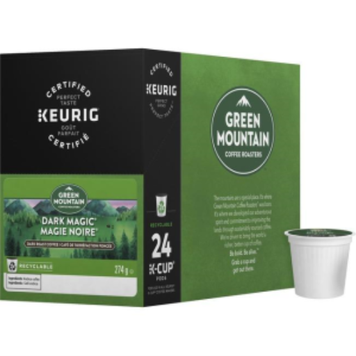 COFFEE-K CUP GREEN MOUNTAIN DARK MAGIC, DARK ROAST 24/BX – K-Cups | Keurig Canada Inc.