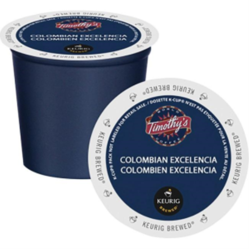 COFFEE-K CUP TIMOTHY'S COLOMBIAN EXCELENCIA 24/BX – K-Cups | Keurig Canada Inc.