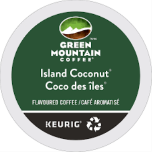 COFFEE-K CUP GREEN MOUNTAIN ISLAND COCONUT LIGHT ROAST 24/BX – K-Cups | Keurig Canada Inc.
