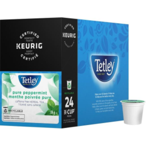 TEA-K CUP TETLEY PURE PEPPERMINT 24/BX 24/BX – K-Cups | Keurig Canada Inc.