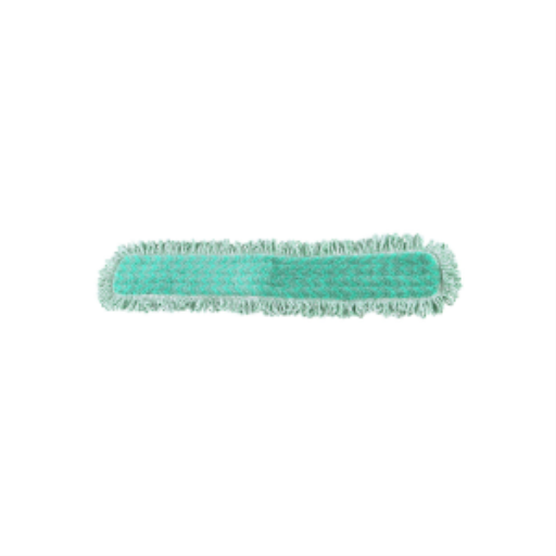 Microfiber Dry Pad 36" with Fringe Green – Microfiber | Globe Commercial Products
