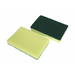 6"x4' Green/Yellow Foam Scrub Sponge - Tough Grime Cleaner – General Cleaning | Globe Commercial Products