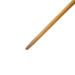 1 1/8" x 60" Tapered Lacq Wood Handle – Floor Cleaning | Globe Commercial Products