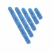 Q-Stat?Electrostatic Dust Mop 24"x5" Blue Tie-On – Floor Cleaning | Globe Commercial Products