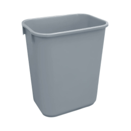 Soft Wastebasket 39L Grey – Waste | Globe Commercial Products