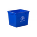 16 Gallon Curbside Recycling Bin – Waste | Globe Commercial Products