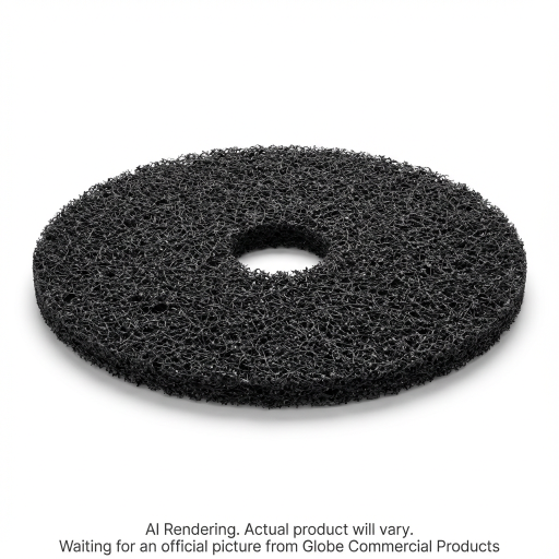 20" Black Stripping Floor Pad – Floor pads | Globe Commercial Products