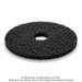 20" Black Stripping Floor Pad – Floor pads | Globe Commercial Products