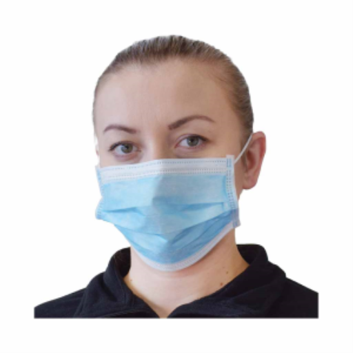 3-Ply Procedural Masks ASTM Level 2 (Box of 50) – PPE | Globe Commercial Products
