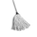 16oz Synthetic Yacht Mop w/ 54" Metal Handle – Floor Cleaning | Globe Commercial Products