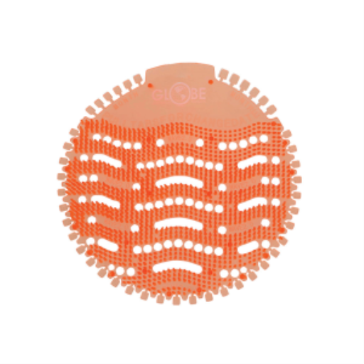 Anti-Splash EVA Urinal Screen - Orange Mango – Washroom Care | Globe Commercial Products