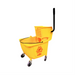 35 QT Sidepress Buckets and Wringer Yellow – Floor Cleaning | Globe Commercial Products