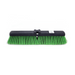 18" Plastic Block Pushbroom Medium GREEN – Food Service | Globe Commercial Products