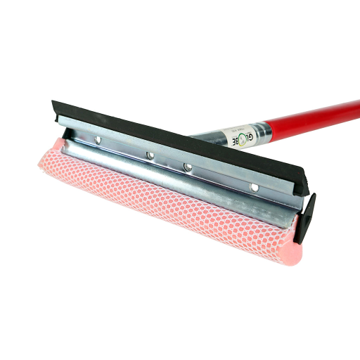 10" Wide Auto Winshield Squeegee - 22" Long Handle – General Cleaning | Globe Commercial Products
