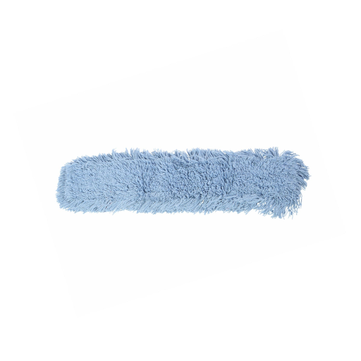 Pro-Stat Dust mop head 36" x 5" Blue Slip-On to be used with Breakaway Frames – Floor Cleaning | Globe Commercial Products