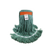 Syn-Pro? Synthetic Looped End Wet Mop Narrow Band Green 20oz Bagged – Floor Cleaning | Globe Commercial Products