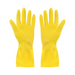 Rubber Gloves Flocklined? Yellow Small Extended Cuff - (12 pairs) – Gloves | Globe Commercial Products
