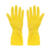 Rubber Gloves Flocklined? Yellow X-Large Extended Cuff - (12 pairs) – Gloves | Globe Commercial Products