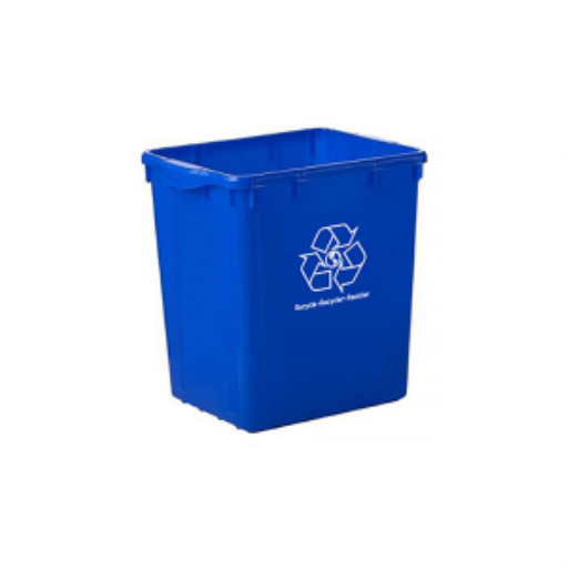 22 Gallon Curbside Recycling Bin – Waste | Globe Commercial Products