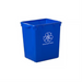 22 Gallon Curbside Recycling Bin – Waste | Globe Commercial Products