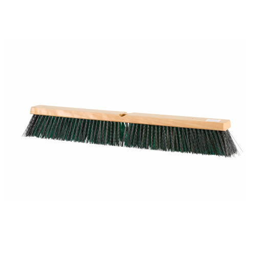 24" Value Line Push Broom Head - Medium – Floor Cleaning | Globe Commercial Products