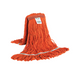 Syn-Pro? Synthetic Looped End Wet Mop Narrow Band Orange 20oz Bagged – Floor Cleaning | Globe Commercial Products