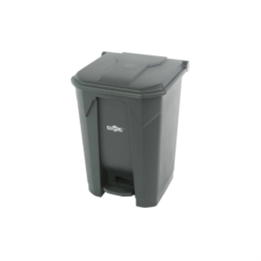 18 Gallon Step On Grey – Waste | Globe Commercial Products