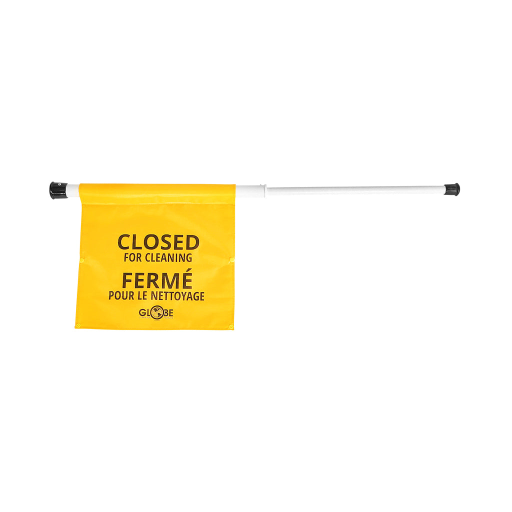 Closed for Cleaning Sign - English/French – Safety | Globe Commercial Products
