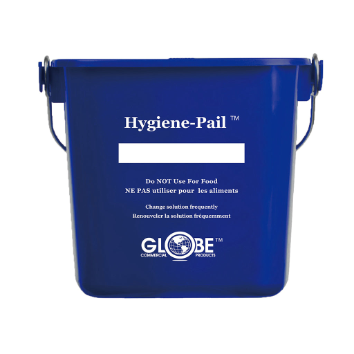 6Qt Sanitizing Pail - Blue – General Cleaning | Globe Commercial Products