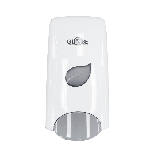 Foam Bulk Soap Dispenser with Refillable Bottle White - 1000ml – Washroom Care | Globe Commercial Products