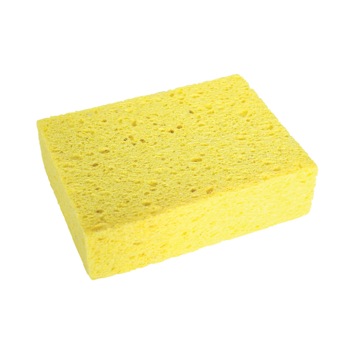 6"x4.2"x1.75" Yellow Cellulose Sponge – General Cleaning | Globe Commercial Products
