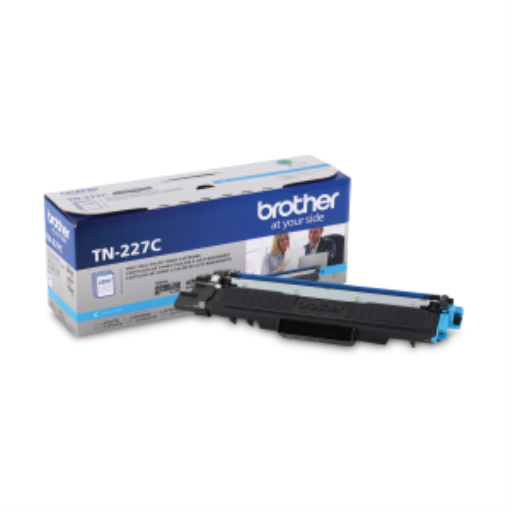 Brother Genuine TN-227C High Yield Cyan Toner Cartridge – Laser | Brother