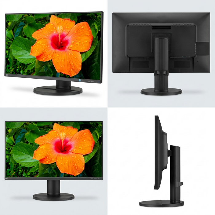 SHARP/NEC E271N-BK 27" Narrow Bezel Desktop Monitor with IPS Panel and Integrated Speakers – Desktop Monitor | SHARP Canada