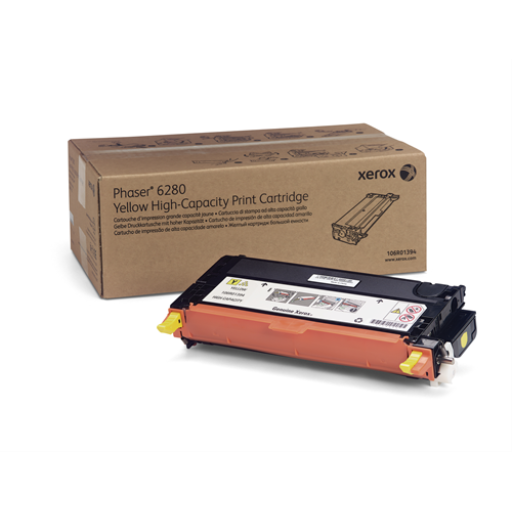106R01394 Yellow High Capcity Print Cartridge, Phaser 6280 – Laser | Xerox