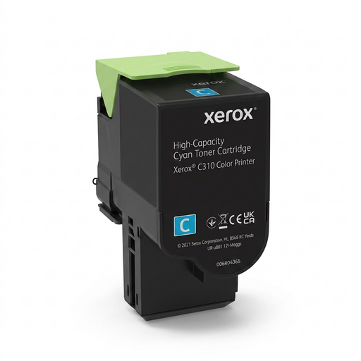 006R04365 Genuine Xerox Cyan High Capactiy Toner Cartridge, Xerox C310 & C315 Color Printer – Laser | Xerox