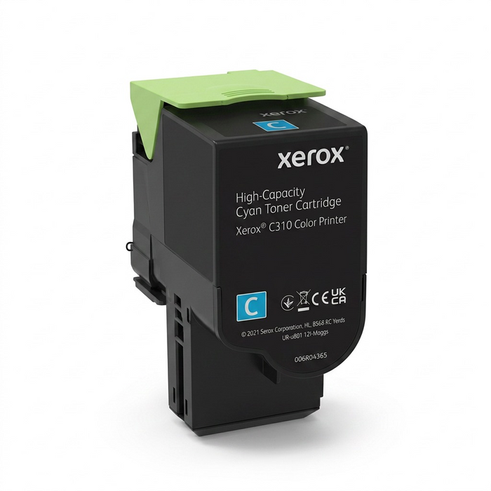 006R04365 Genuine Xerox Cyan High Capactiy Toner Cartridge, Xerox C310 & C315 Color Printer – Laser | Xerox